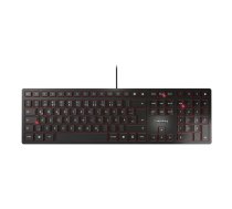 CHERRY KC 6000 Slim tastatūra Universāls USB QWERTZ Vācu Melns