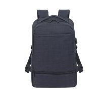 Rokassoma Rivacase 8365 priekš 17.3" klēpjdatora, poliesters, melna, 850 g