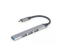 GEMBIRD USB Type-C 4 portu USB koncentrators