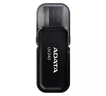 USB atmiņa ADATA UV240 32 GB USB 2.0 Type-A, melna, ar vāciņu