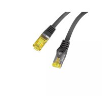 Tīkla kabelis Lanberg PCF6A-10CU-0025-BK RJ45 Cat6a 0.25m melns