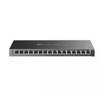 TP-Link JetStream TL-SG2016P tīkla pārslēgs L2/L3/L4 Gigabit Ethernet (10/100/1000) Power over Ethernet (PoE) Melns