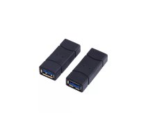 LogiLink USB 3.0-A F/F Melns