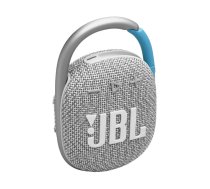 JBL Clip 4 Eco Stereo portatīvais skaļrunis Zils, Balts 5 W