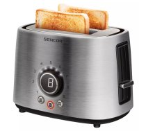Grauzdētājs SENCOR STS 5050SS — 2 šķēles, 1000 W, sudrabains, 135 mm sloti