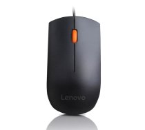 Vadu pele USB Type-A optiskā ambidekstra Lenovo GX30M39704 — 1600 DPI, 3 pogas, kabelis 1,8 m, melna