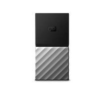 Western Digital My Passport SSD 2 TB USB Veids-C 3.2 Gen 1 (3.1 Gen 1) Melns, Sudrabs