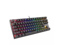 Genesis mehāniskā spēļu klaviatūra THOR 303 TKL, CZ/SK izkārtojums, melna, RGB, SW, Outemu Red