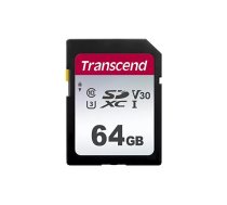 Zibatmiņa Transcend 64GB SDXC 300S