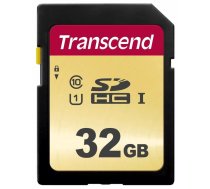 Zibatmiņa Transcend 32GB SDHC UHS-I TS32GSDC500S