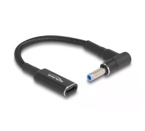 DeLOCK 60031 elektrības kabelis Melns 0,15 m USB C 4.5 x 3.0 mm