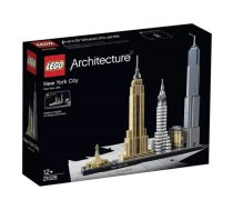 LEGO Architecture komplekts New York City 21028 — 598 detaļu, modulāras pieminekļu modeles