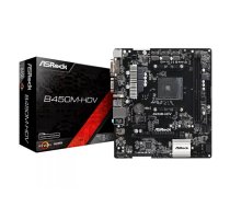 ASRock B450M-HDV R4.0 AM4 AMD Promontory B450 SATA 6Gb/s Micro ATX AMD mātesplate