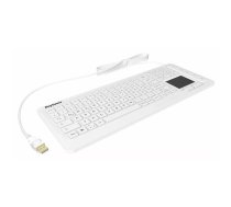 KeySonic KSK-6231INEL tastatūra Rūpniecisks USB QWERTZ Vācu Balts