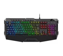 Klaviatūra Sharkoon SKILLER SGK4 Gaming USB QWERTZ Vācu Melna