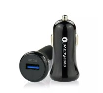 Auto lādētājs everActive CC-10 Quick Charge 3.0 18W — USB barošanas adapteris automašīnai