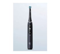 Elektriskā zobu birste Braun Oral‑B iO Series 8N Black Onyx — rotējoši‑oscilējoša, OLED displejs, 2 uzgaļi, ceļojuma futrālis