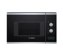 Bosch BFL520MS0 mikroviļņu krāsns Melns, Nerūsējošs tērauds Kombinētā mikroviļņu krāsns Iebūvēts 20 L 800 W