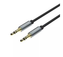 UNITEK Y-C922ABK audio kabelis 1,5 m 3.5mm Melns, Pelēks