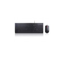 Lenovo 4X30L79925 tastatūra Pele iekļauta Universāls USB QWERTY Lietuviešu Melns