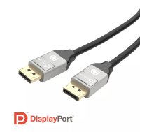 j5create JDC42 1,8 m DisplayPort Melns, Pelēks