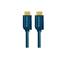 ClickTronic 10m High Speed HDMI HDMI kabelis HDMI Type A (Standard) Zils