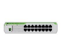 Allied Telesis AT-FS710/16-50 Nepārvaldīts Fast Ethernet (10/100) 1U Zaļš, Pelēks