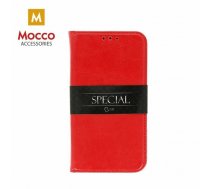 Mocco Special Leather Case Grāmatveida Ādas Telefona Maciņš Priekš Samsung Galaxy J8 Sarkans