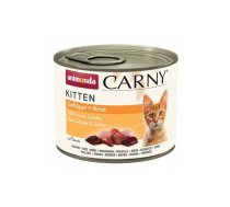 ANIMONDA Carny Kitten Poultry Beef - mitrā kaķu barība - 200g