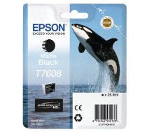 Epson T7608 tintes kārtridžs 1 pcs Oriģināls Matēts melns