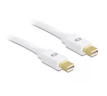 DeLOCK 0.5m, mini Displayport - mini Displayport 0,5 m Balts