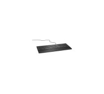 Klaviatūra DELL KB216 Universāla USB Melna Pilna izmēra Vadu