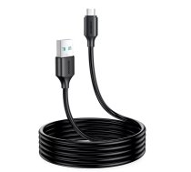 Joyroom kabelis USB-A - Micro USB 480Mb | s 2.4A 2m melns (S-UM018A9)