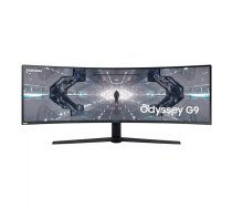 Samsung Odyssey C49G95TSSP monitori 124,5 cm (49") 5120 x 1440 pikseļi Quad HD LED Melns