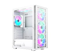 Datora korpuss Montech X3 GLASS Midi Tower White