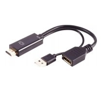 shiverpeaks ®-BASIC-S-adapteris-HDMI-A sieviešu uz DisplayPort vīriešu, 4K60Hz, 20cm (BS10-01012)
