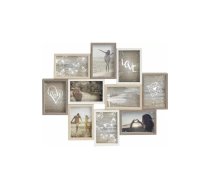 Foto rāmju komplekts Nielsen Design Collage Wood Gallery 10 gab., dažādas krāsas, 10×10×15 cm