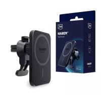 3MK HARDY MagCharger Mobilais telefons Melns USB Bezvadu lādēšana Ātrā uzlāde Auto