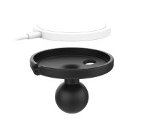 RAM Mounts RAP-B-202-AP-MAGU telefona turētājs Pasīvais turētājs Wireless charger Melns