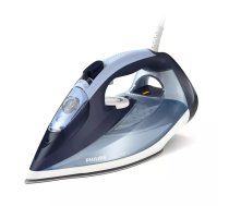 Tvaika gludeklis Philips DST7020/20 — 2800 W, SteamGlide Plus solplate, 50 g/min nepārtraukts tvaiks, 250 g/min impulsu tvaiks, 0,3 L tvertne, zils
