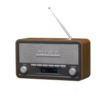 Denver DAB-18 radio Personālais Analogais un digitālais Melns, Pelēks