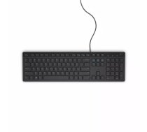 DELL KB216 Tastatūra Universāla USB QWERTY Arābu Melna Pilna izmēra Vadu