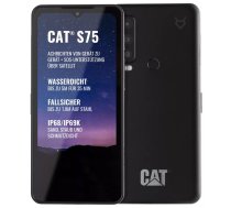 Viedtālrunis CAT S75, 6.6", 128 GB, Melns