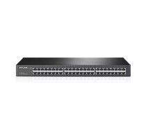 TP-Link TL-SG1048 Nepārvaldīts Gigabit Ethernet (10/100/1000) 1U Melns