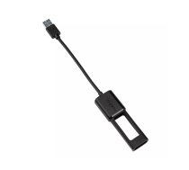 Targus ACC110401GLX USB kabelis 0,1 m USB A USB C Melns