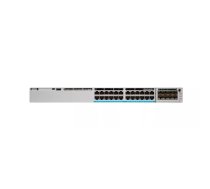 Cisco Catalyst C9300-24UX-A tīkla pārslēgs Vadīts L2/L3 10G Ethernet (100/1000/10000) Power over Ethernet (PoE) 1U Pelēks