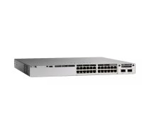 Cisco Catalyst C9300-24UX-E tīkla pārslēgs Vadīts L2/L3 10G Ethernet (100/1000/10000) Power over Ethernet (PoE) 1U Pelēks