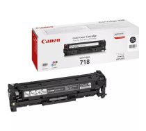 Tonera kasete Canon CRG-718 Bk 1 gab. Oriģināls melns 2500 lapas