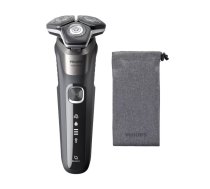 Elektriska skuvekļa Philips Series 5000 S5887/10 — rotācijas, 3 galviņas, Wet & Dry, Li‑Ion, 60 min darbība