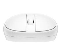 Bezvadu Bluetooth pele HP 240 Lunar White — ambidekstrāla, 1600 DPI, Bluetooth 5.1, optiskā, AA barošana